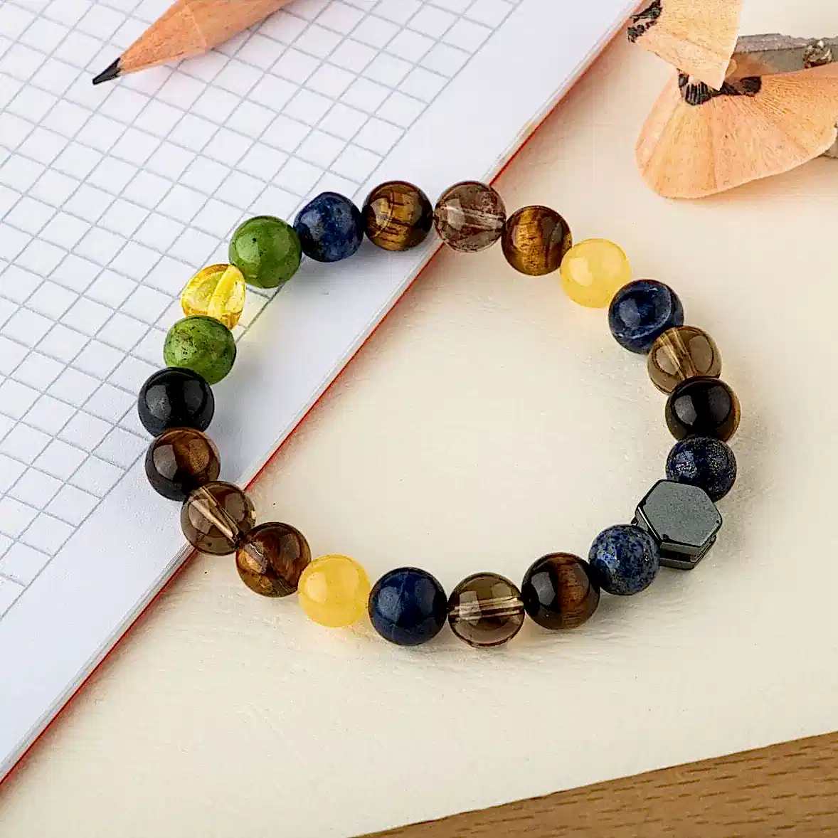 Öğrenci Doğal Taş Bileklik