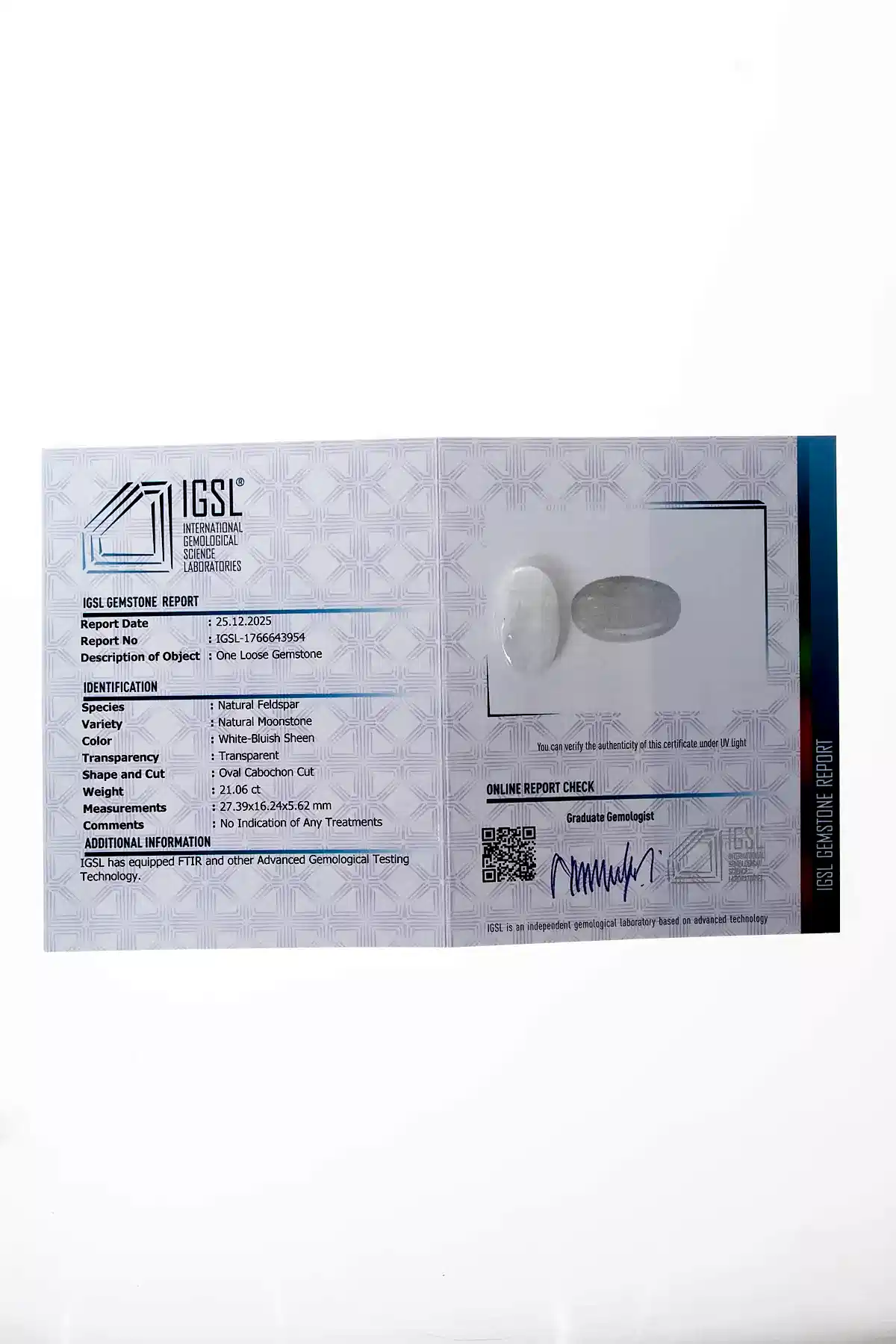 Ay Taşı Kabaşon (S.K. 535)